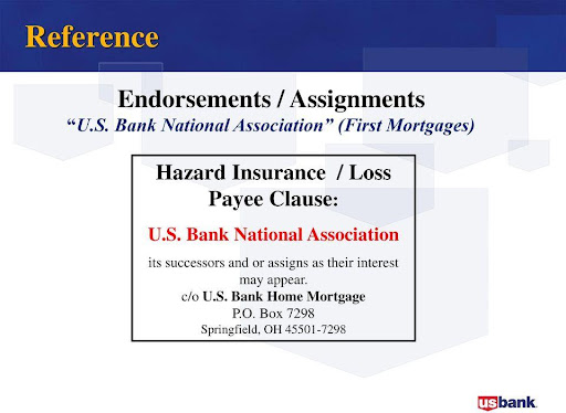 US Bank Home mortgage