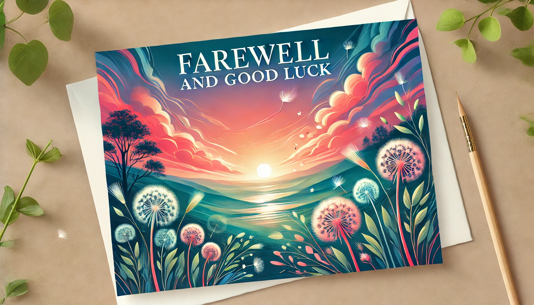 Online Leaving Card